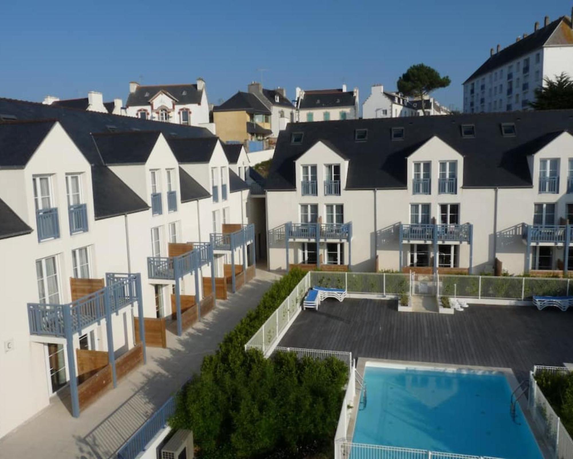 Duplex Vue Mer - Plage A 100M- 4 Lits - Parking Sous Sol Audierne Zewnętrze zdjęcie
